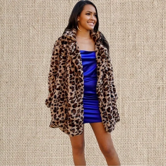 Beautiful Teddy leopard coat - Picture 3 of 3